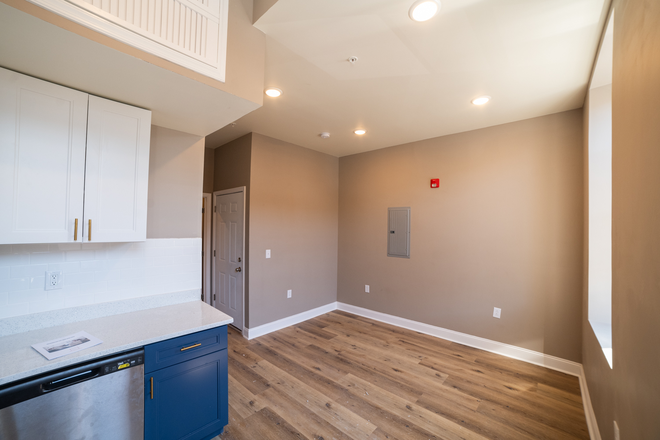 Living Room - Shared ROOF DECK - Brand New Bright 1 Bed 1 Bath Apartments