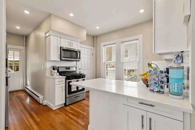 Kitchen - Renovated 2 Bed, East Watertown, free in-unit laundry Apartments