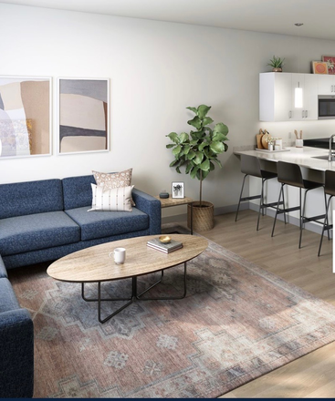 Living room - The Hive: Take over my lease 6/1/25 to 7/31/2025