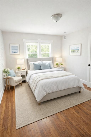 bedroom - Second floor three bedroom apartment located in Oak Hill neighborhood Pawtucket
