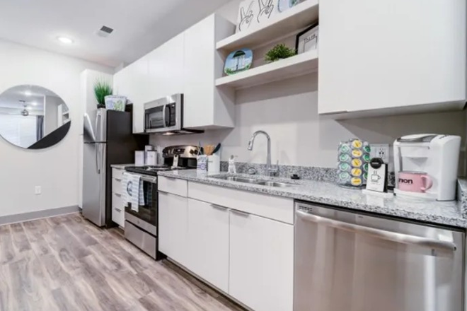 kitchen sample picture from Union Apts - - the room / townhouse for the lease is yet to be assigned by the leasing office - Union Chapel Hill Townhome