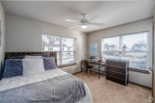 Bedroom - Unit available at The James! Private One bedroom/One bathroom