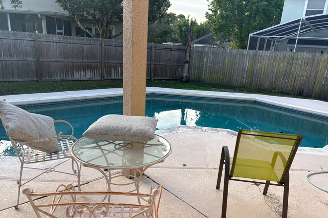Pool - Looking for 1 female roommate to take over 1 bedroom in an all female 4x3 house!