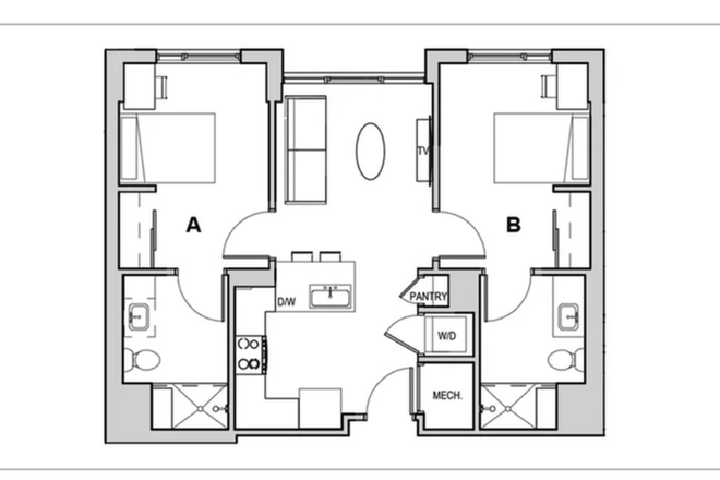 Floor plan - Identity Miami