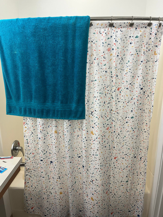 Bathroom Shower - The Continuum Apartments