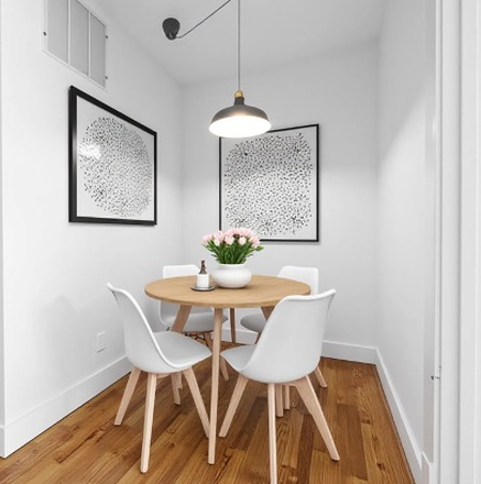 Dining room - 3 Bedroom Apartments 2026-7 School Year Furnished & Updated