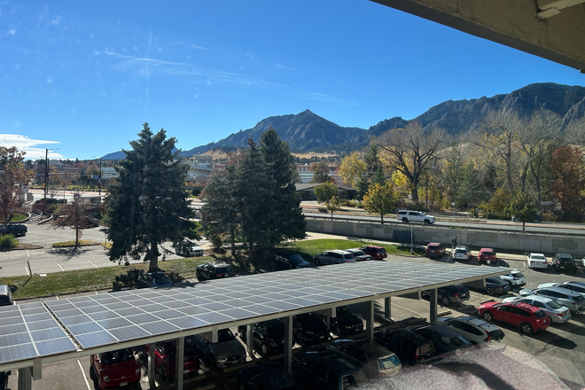 view from living room - 2 Person sublet 1100/month 1/8 mile from campus Apartments