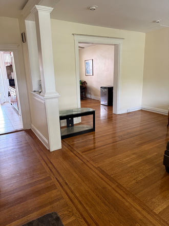 View from main floor entrance - Live affordably, Walk to JHU: Private Room in Quiet 4 BR House