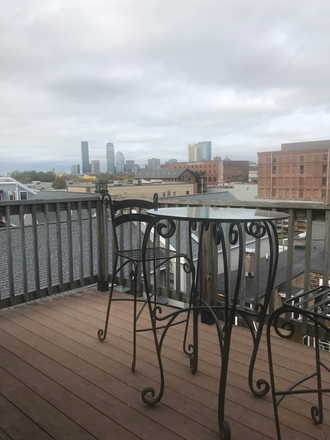view from own private roof deck - luxury house boston near boston medical room (ONE ROOM LEFT)