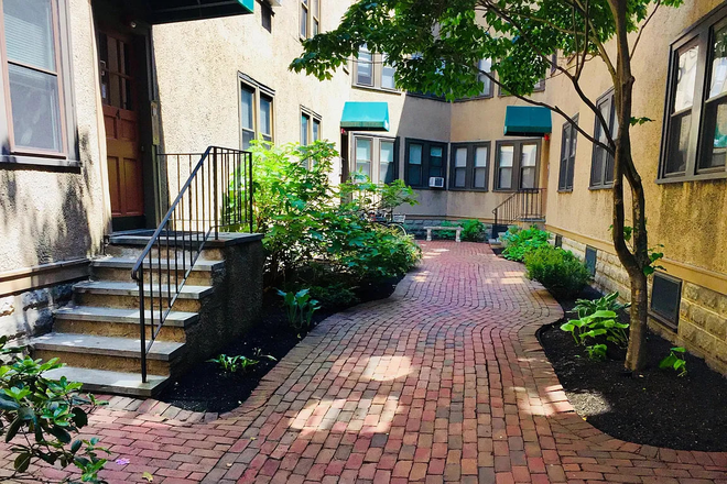 Yard - A three-bedroom apartment near the Porter square