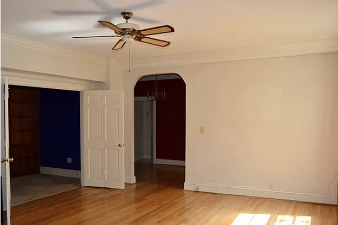 Large living area looking into office - A Gem: Master + Guest Rm + Office | 2 Full Baths | Staffed Lobby | Free Laundry Condo