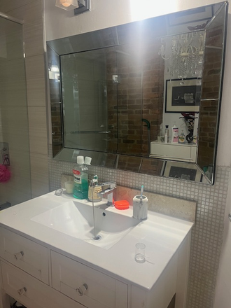 BATHROOM - Furnished masterbedroom share bathroom with female UofT student or faculty close to UofT House