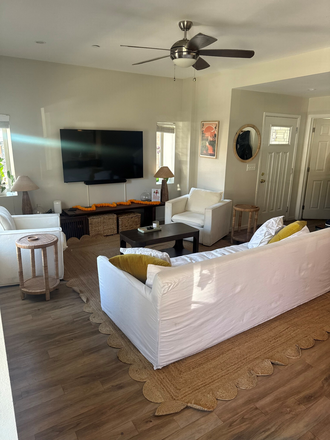 Living Room - Pleasant Street Apartments