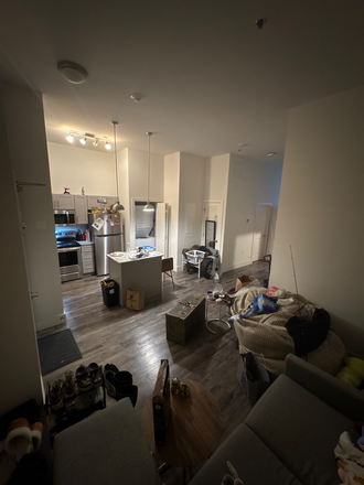 Living room - Aspen Heights Amherst Apartments
