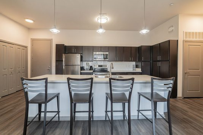 Kitchen - Academy at Frisco - View of Old Main -  8 min. Walk to Class Apartments