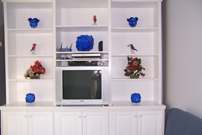 Living room - Fully Furnished Apartment in East Boston