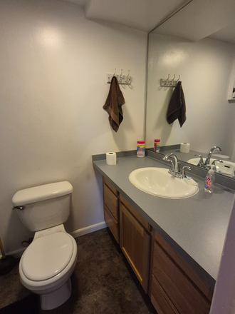 Bathroom 1 - Basement apartment with kitchen, private bath, and private entrance