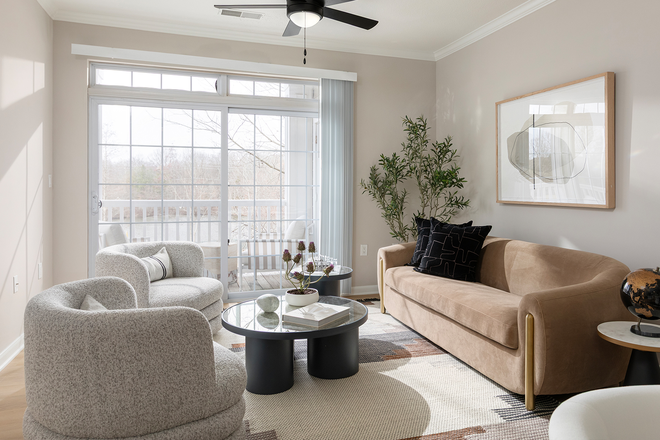 Living Room - 1BR/2BR/3BR apts-Wessex Place-Princeton Junction