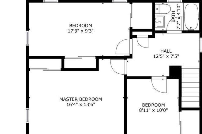 2nd floor layout - Bonnet Shores Rental - 3 Maywood Road Narragansett House