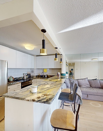 Kitchen - Stunning renovated Large 2BR/2Bath - Harvard MIT Area - Boston Views - Heart of Cambridge Apartments