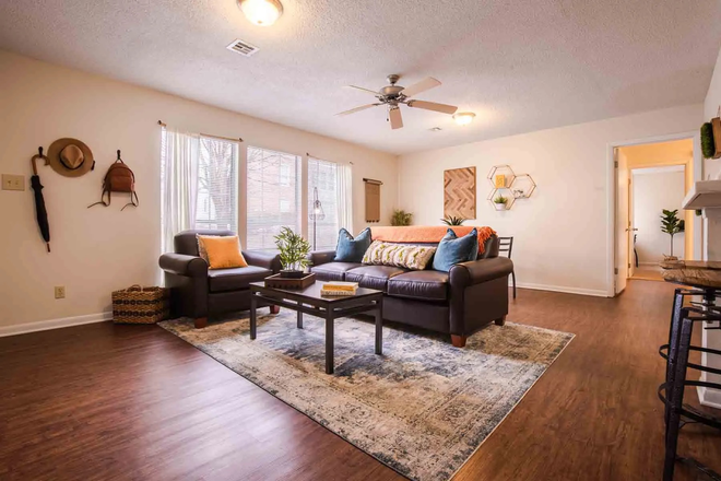 Living room area - Alight Blacksburg Apartments