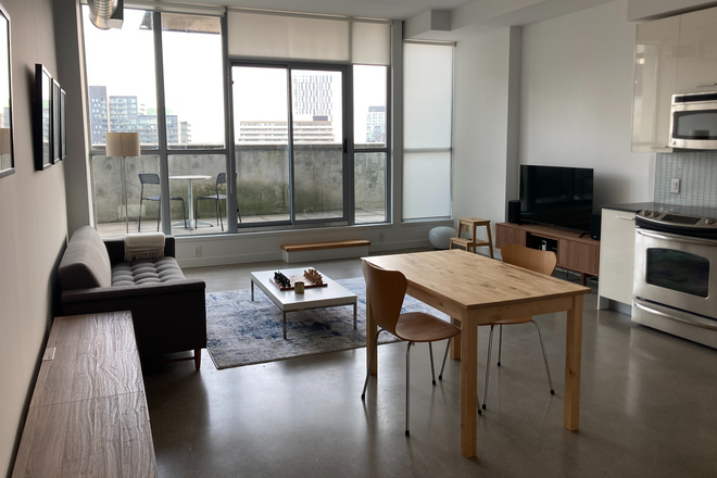 living room 1 - Bright Modern Fully Furnished 1 bedroom