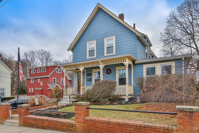 Front of house - Cozy family home at Cambridge-Somerville-Arlington borders