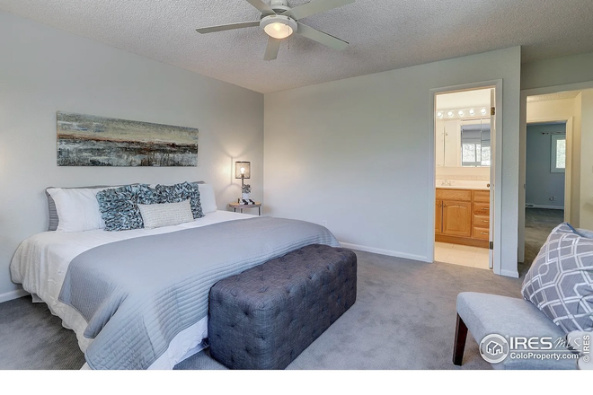 showing door to private bathroom - Townhouse near trails, easy access to campus, 1 room available now!