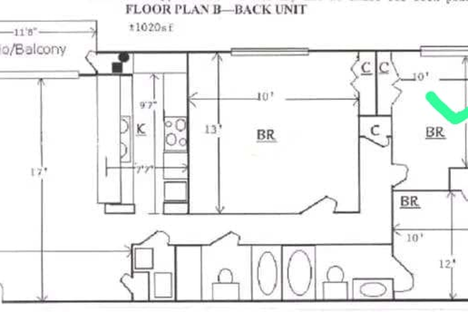 3 bedroom, 2 bath, kitchen, washer and dryer unit, a belcony - 852 claytor square Apartments