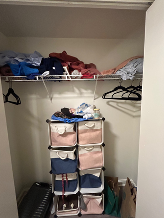 Closet - University View Tower I Apartments