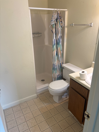 Bathroom in bedroom - College place apartments
