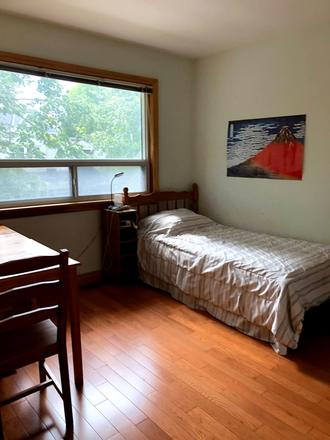 Bedroom, 2ndfloor, street view. - all Furnished room,housein laundry,room rent only or board and lodging. Single detached house, 5 min