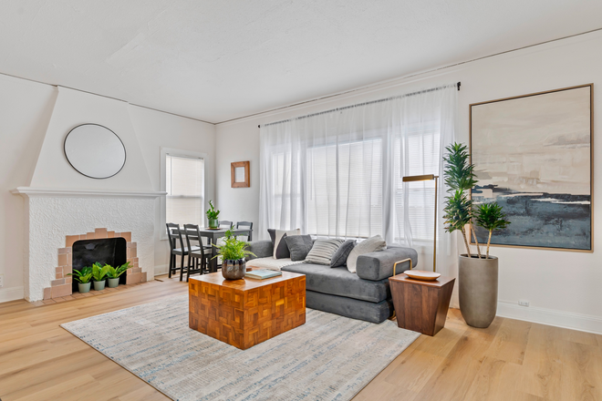 Living room - Spacious & Updated 2BR near UC Berkeley | Flexible Leases, Pet-Friendly & Parking Apartments