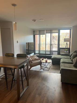 Living room - Nice 1 Bedroom Flat on HBS Campus Apartments