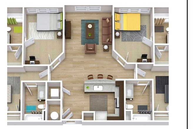 Floorplan - The Indy Apartments