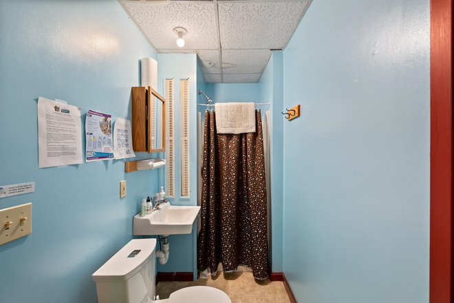 Bathroom - Bedroom + Private Study in 3 Bdr Unit in downtown Bethel