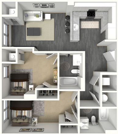 Floor Plan - The Standard at Atlanta Apartments