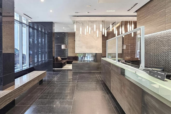 Lumière Condo Lobby - Excellent Location! Bay/College Condo - 2+1 bedroom/2 bathroom/in suite laundry