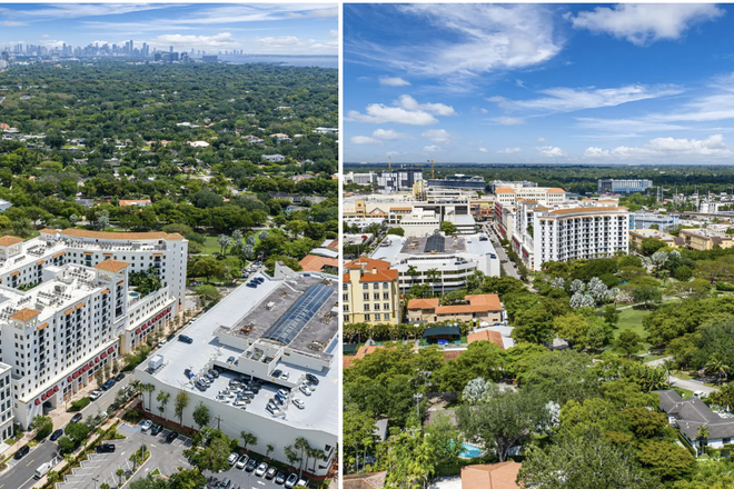 Birds Eye view of building - The Standard at Coral Gables Apartments