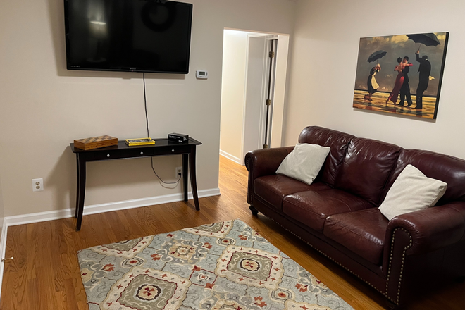 Living Room - Furnished 1BR apt-Snowden Lane-Princeton