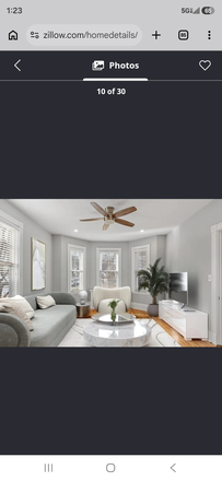 Living room - Beautiful Roslindale Getaway, Commuter Haven House