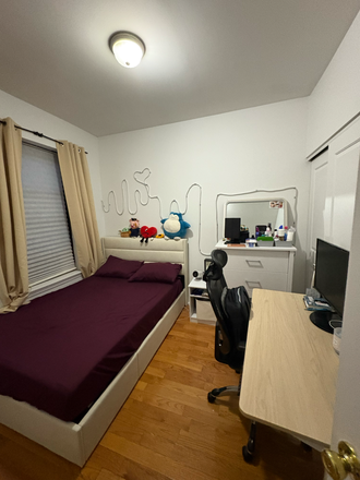 Bedroom - Central/South Harlem - Furnished sublet room in 3 BR/1.5 BA apartment with/ in-unit laundry
