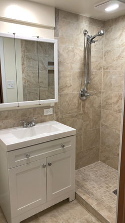 Downstairs bathroom - 5 Bedroom house one block from Denver University!