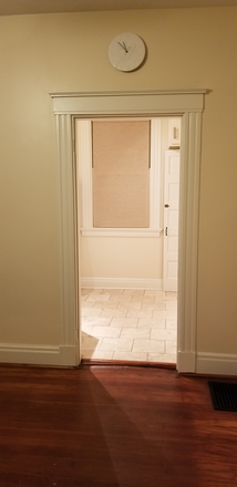 Dinning Room/Kitchen - HOUSE IN HISTORIC EVANSTON . THREE BLOCKS FROM MONTGOMERY ON DANA AVE.
