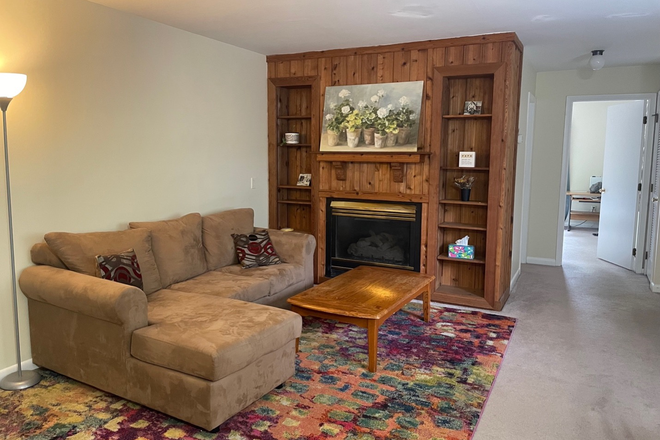 Living Room with furniture - Finley Forest Apartments