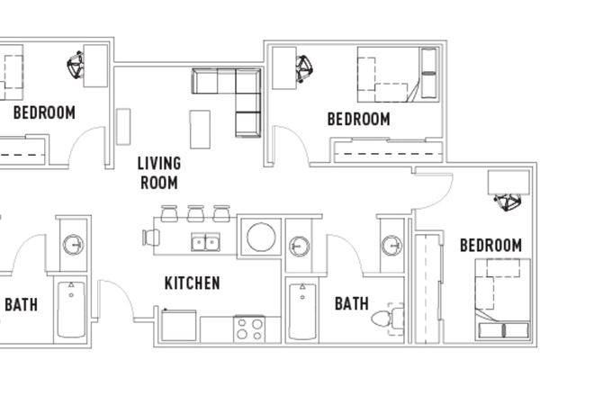 Floor Plan - ACC Plaza Verde 1 close to UCI