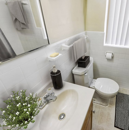 Bathroom - Graduate Gardens 2 Bed 1 Bath Apartments