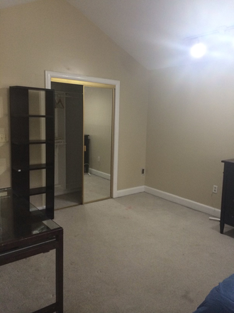 room 2 closet - Large Bedroom with private bath Duplex