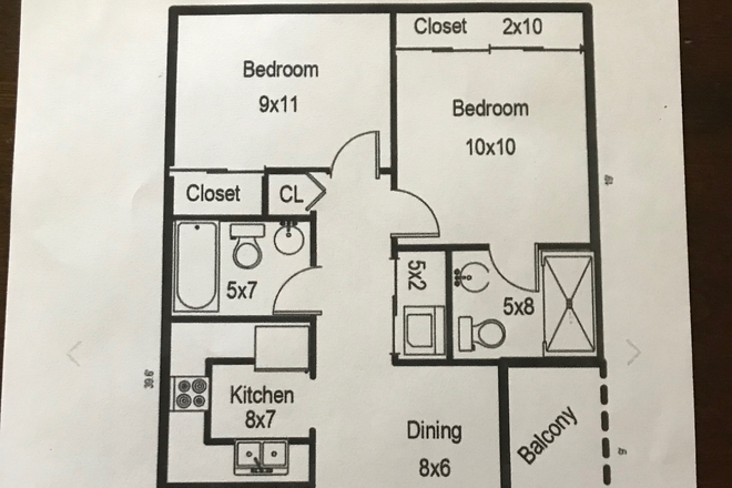Floorplan Layout - Pendleton Square Condominiums