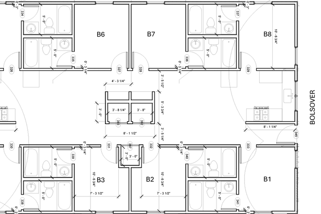 Floorplan - Brand New Bolsover Duplex Rental